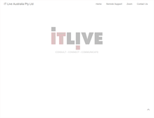 Tablet Screenshot of itlive.com.au